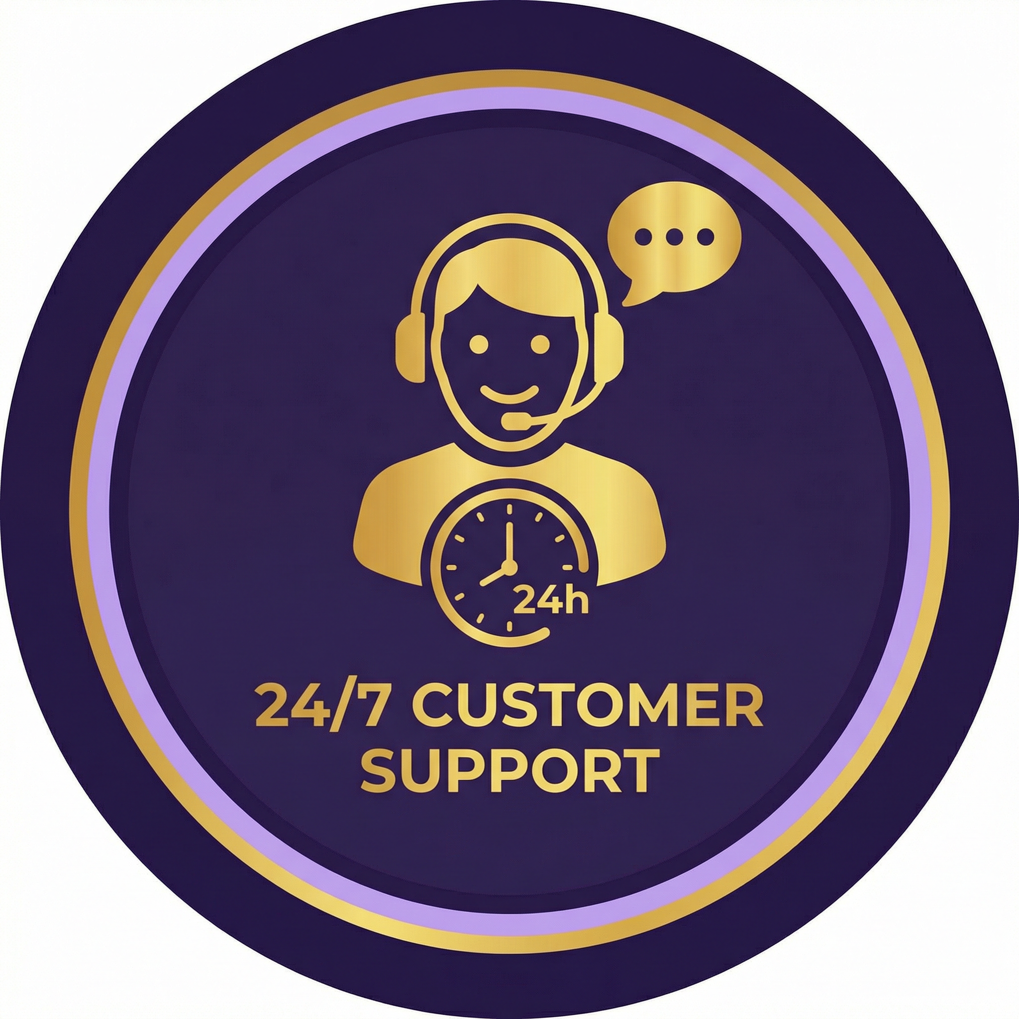 24小时客户支持